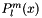 $ P_l^m(x) $